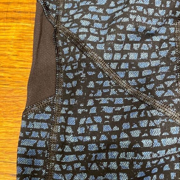 Lululemon Wunder Under Pant III Shatter Weave Desert Teal Alberta Lake 4 - Picture 3 of 7